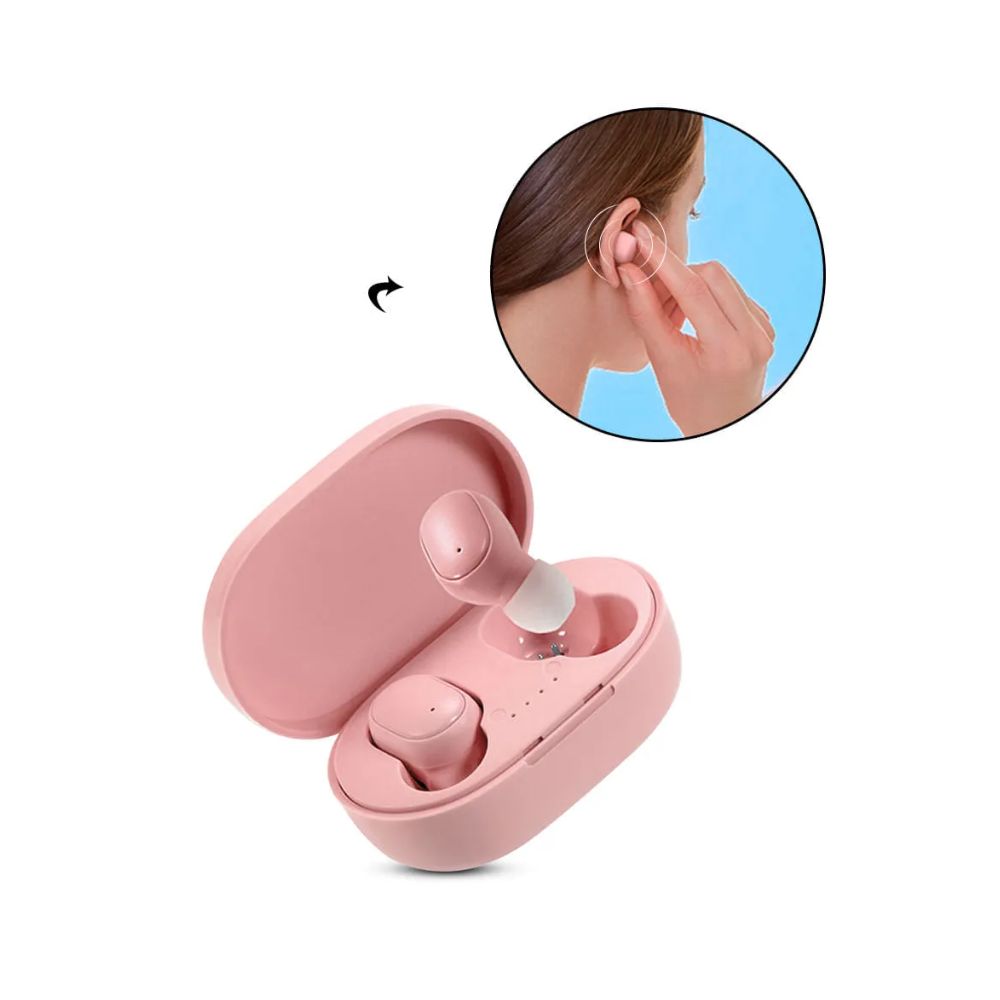 Audífonos A6S Rosado