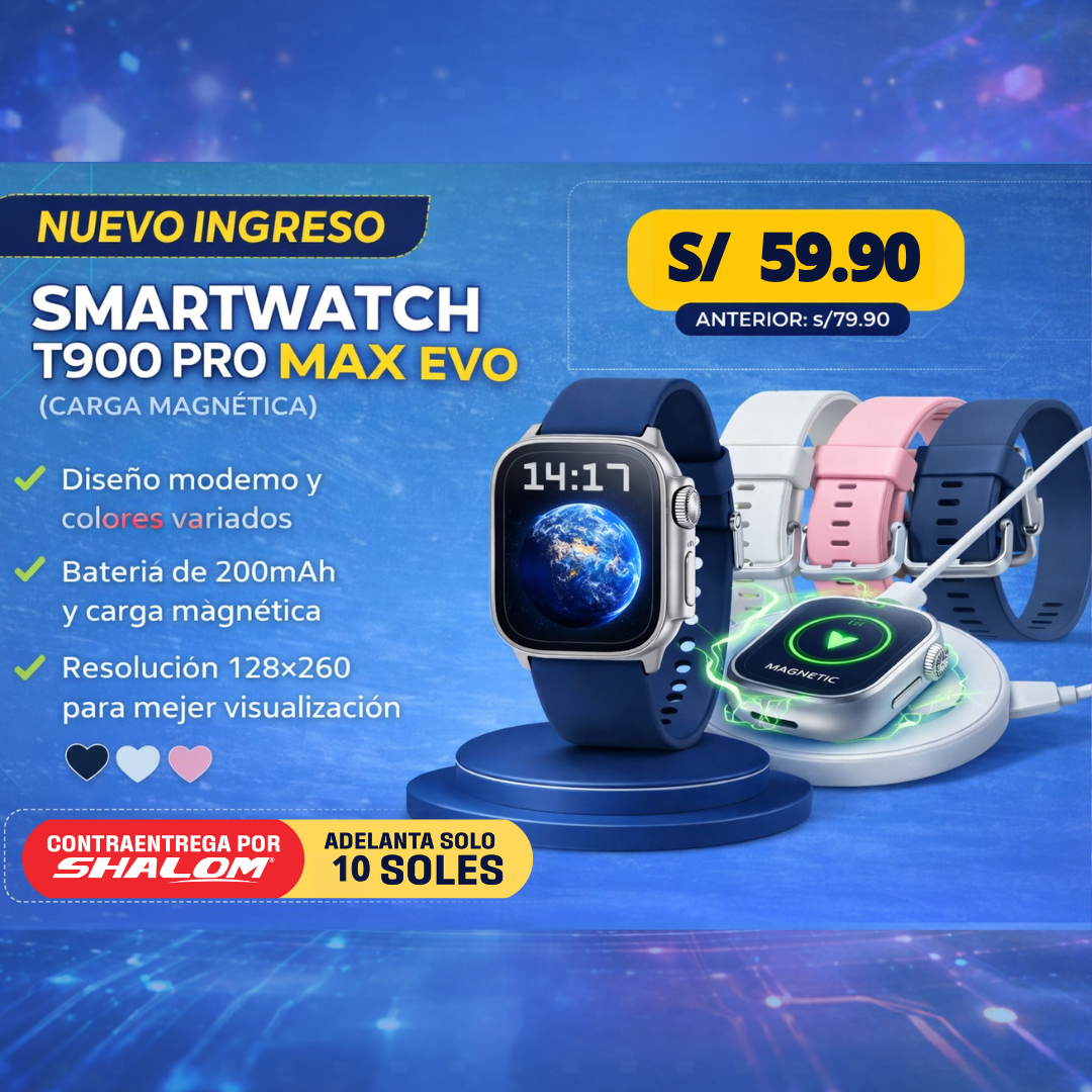 Smartwatch T900 Pro Max EVO