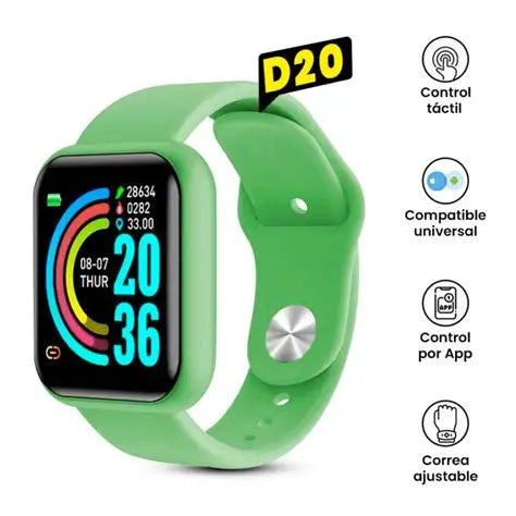 Brazalete Fit Smart D20 Verde