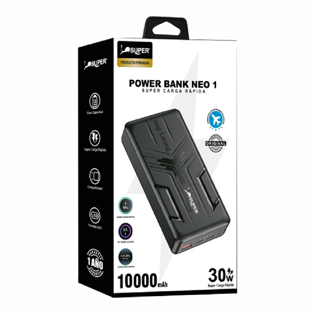 Cargador Power bank NEO 1 30W⚡️
