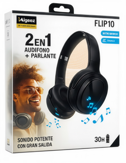 Audífono Parlante Bluetooth 2 en 1 🎧🔊
