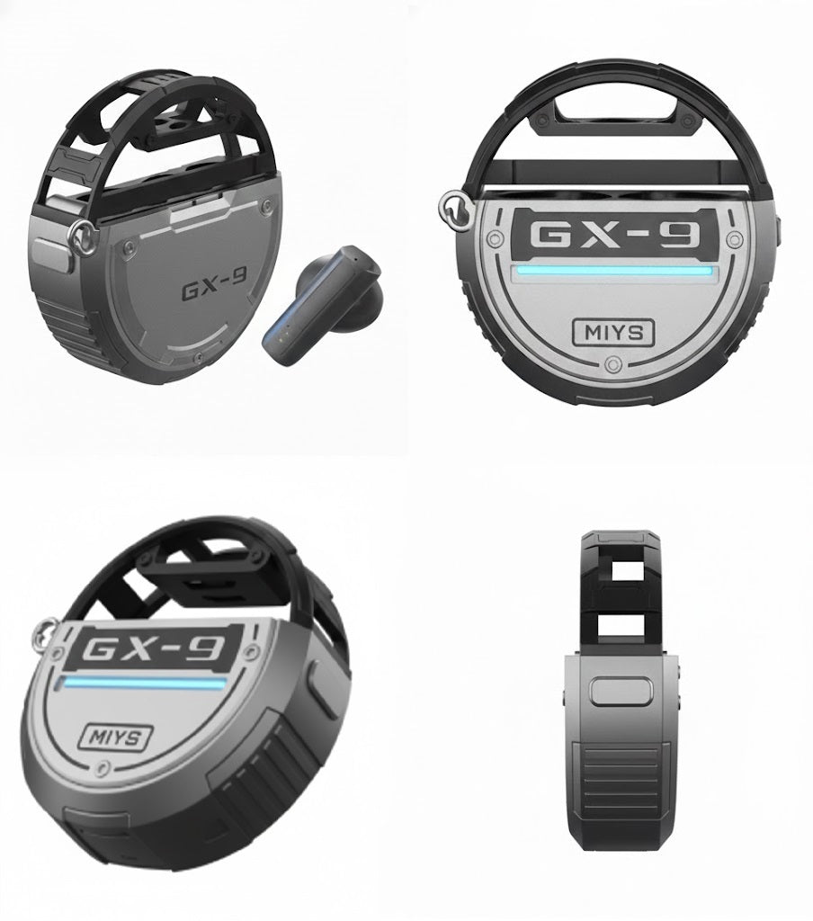 Audífonos Gamer Bluetooth de Metal GX9 🔥