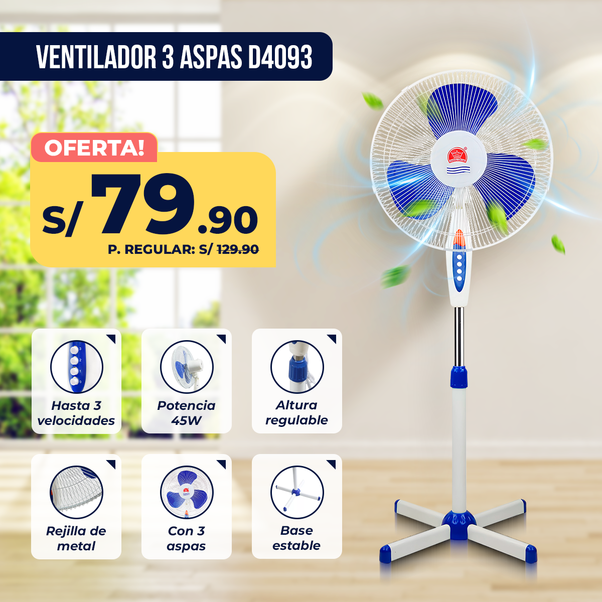 Ventiladores para Cada Espacio