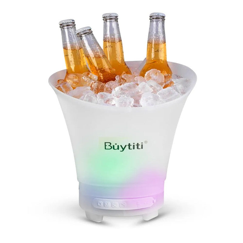 Parlante Hielera Bluetooth con Iluminación RGB De 7 Litros