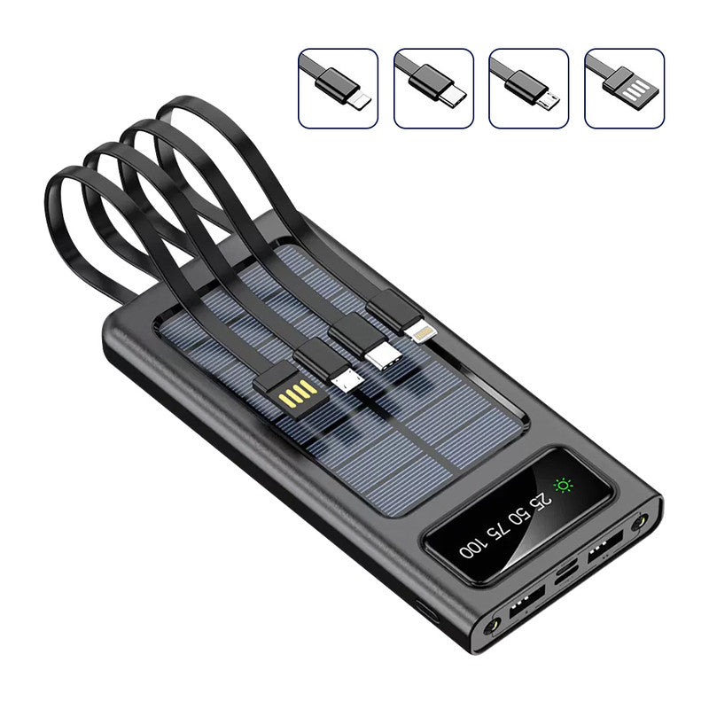 Cargador Portátil Solar 18000MAH 4 EN 1 25W