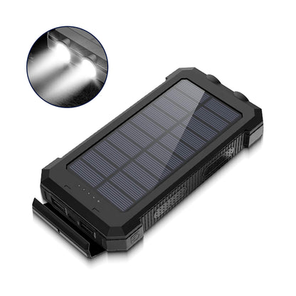 Cargador Portátil Solar Extremo 15000mAh / 4EN1 25W CARGA RÁPIDA