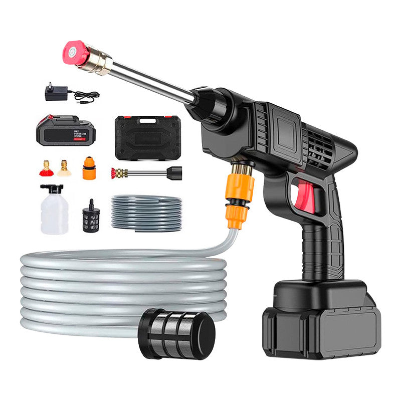 Kit de Limpieza para Auto – Hidrolavadora Portátil con Pistola de Agua a Presión