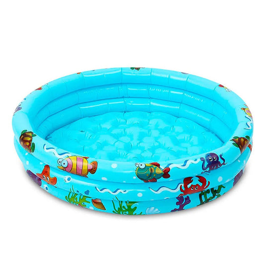 Piscina Inflable Niños Baby Amusement Pool 150cm Azul 180 L