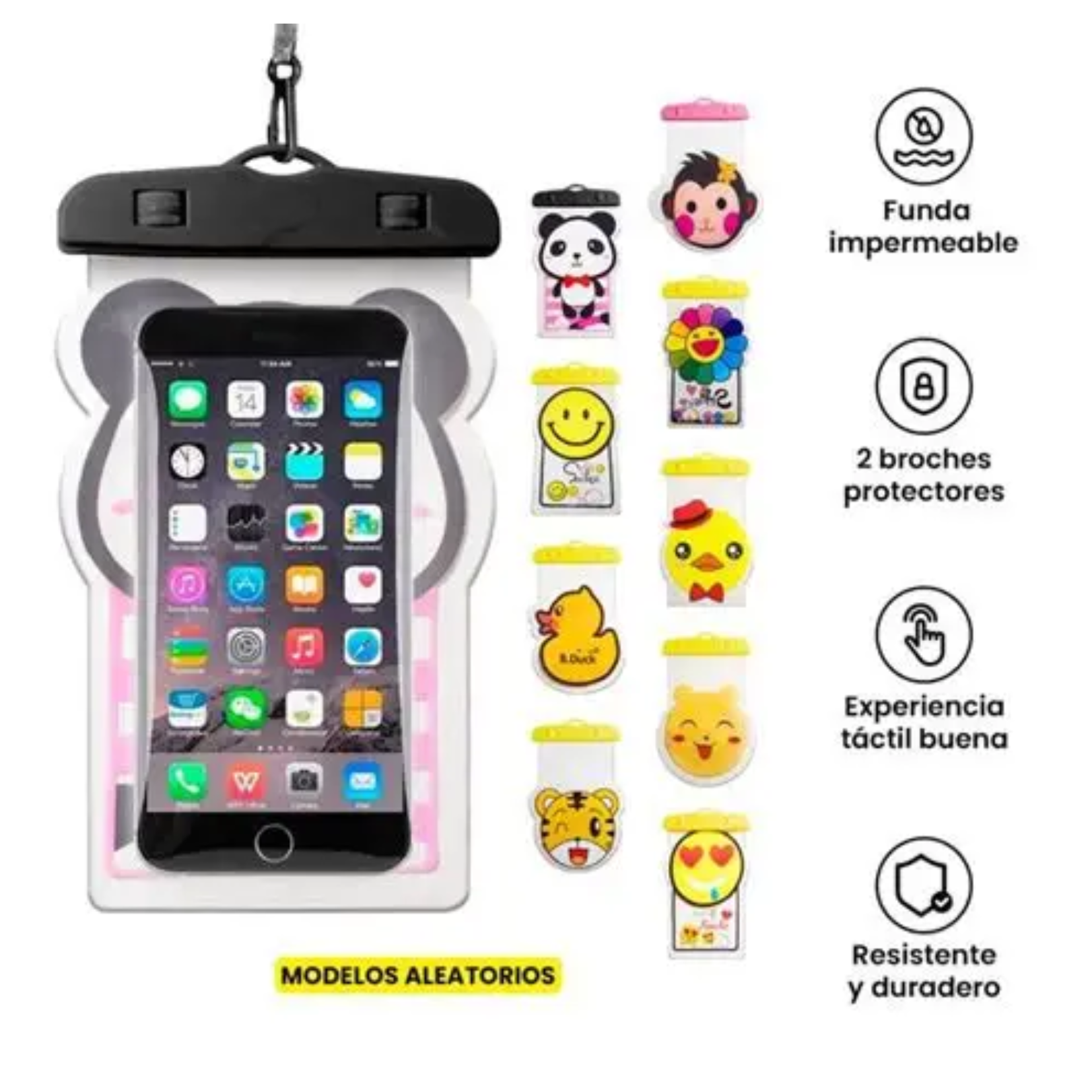 Funda Acuática para Celular – Modelos Aleatorios