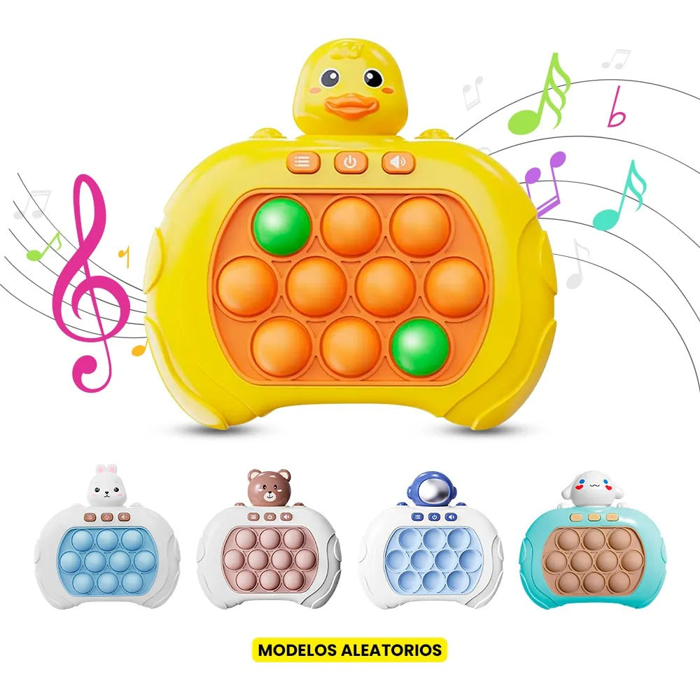 Pop it Electrónico Juego Sensorial 4 modos anti estrés
