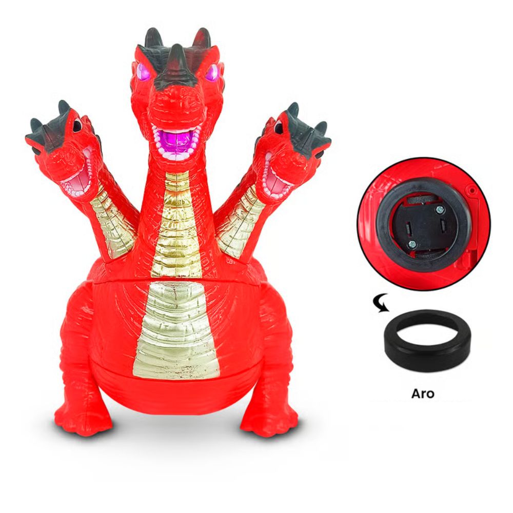 Juguete Dragón Rojo