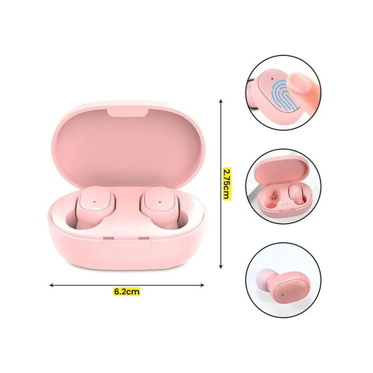 Audífonos A6S Rosado