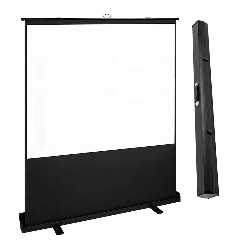 Pantalla Ecran de proyección Premium portátil de piso ascendente 72" HD