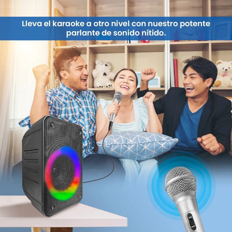 Parlante Inalámbrico Bluetooth Kbroad Ultra Con Micrófono