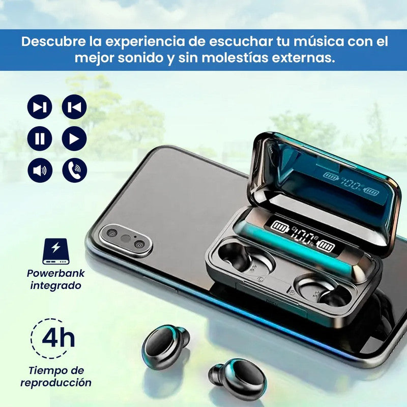 Audífono Bluetooth F9 TWS 5.1