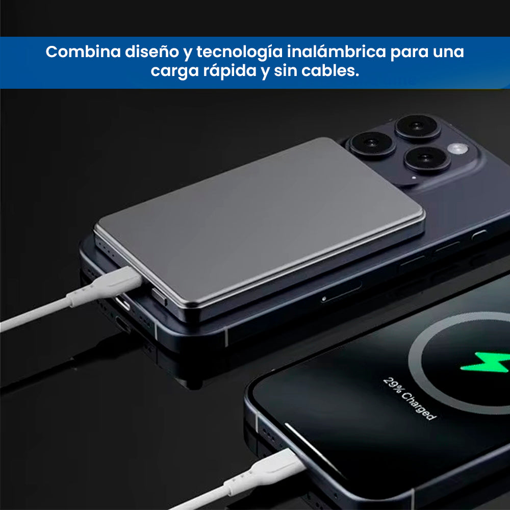 Cargador Portátil MAGSAFE 15000mAh / 25W CARGA INALÁMBRICA
