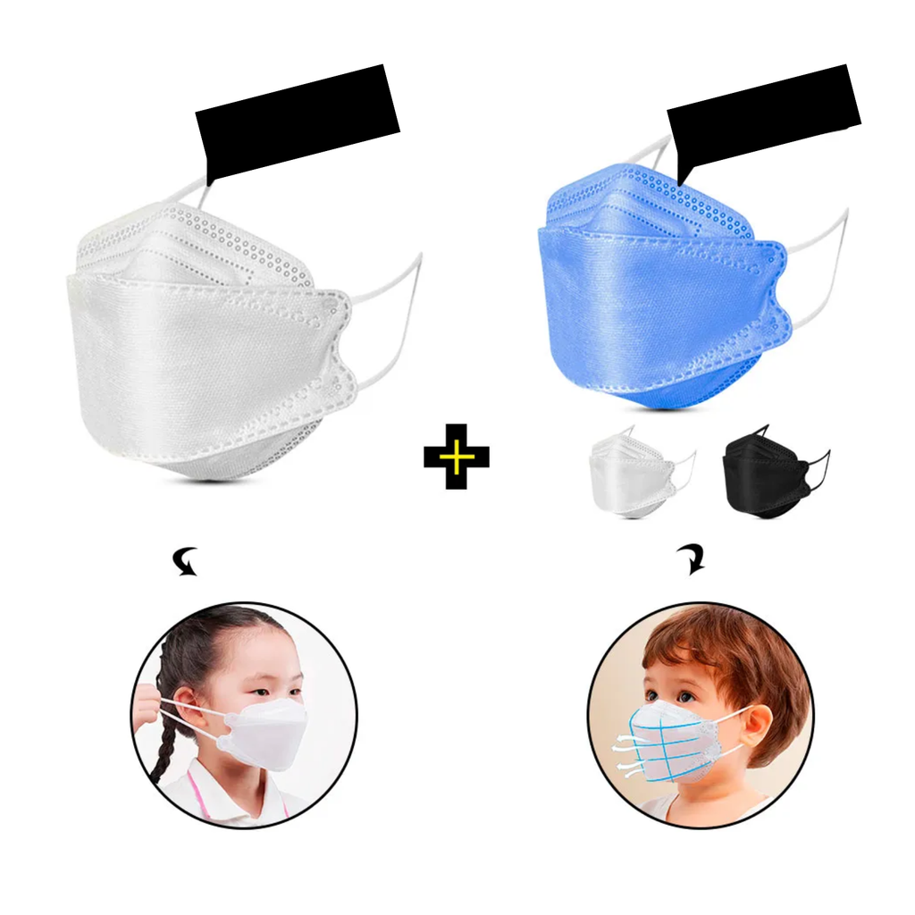 Mascarilla Fish Niño – 5 Colores (50 Unidades)