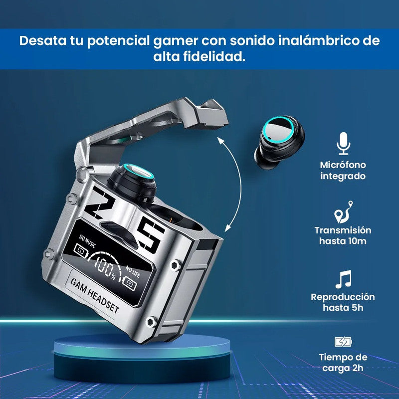 Audífonos Pro M25 Gamer Newest Con Pantalla HD