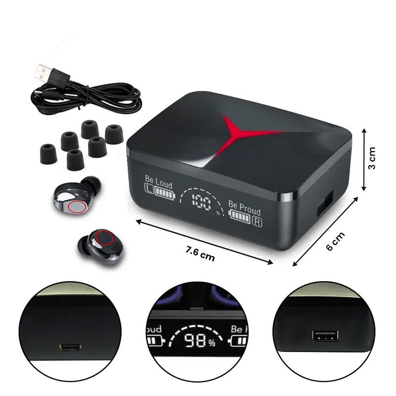 Audífonos Gamer M90 PRO inalámbricos Bluetooth