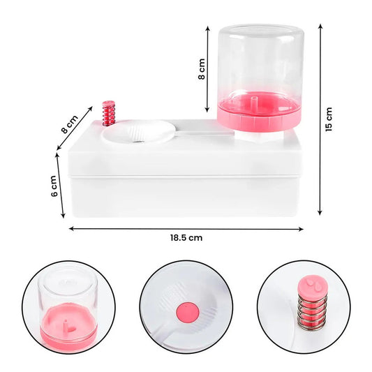 Limpiador de Pinceles Multifuncional Automático con Drenaje