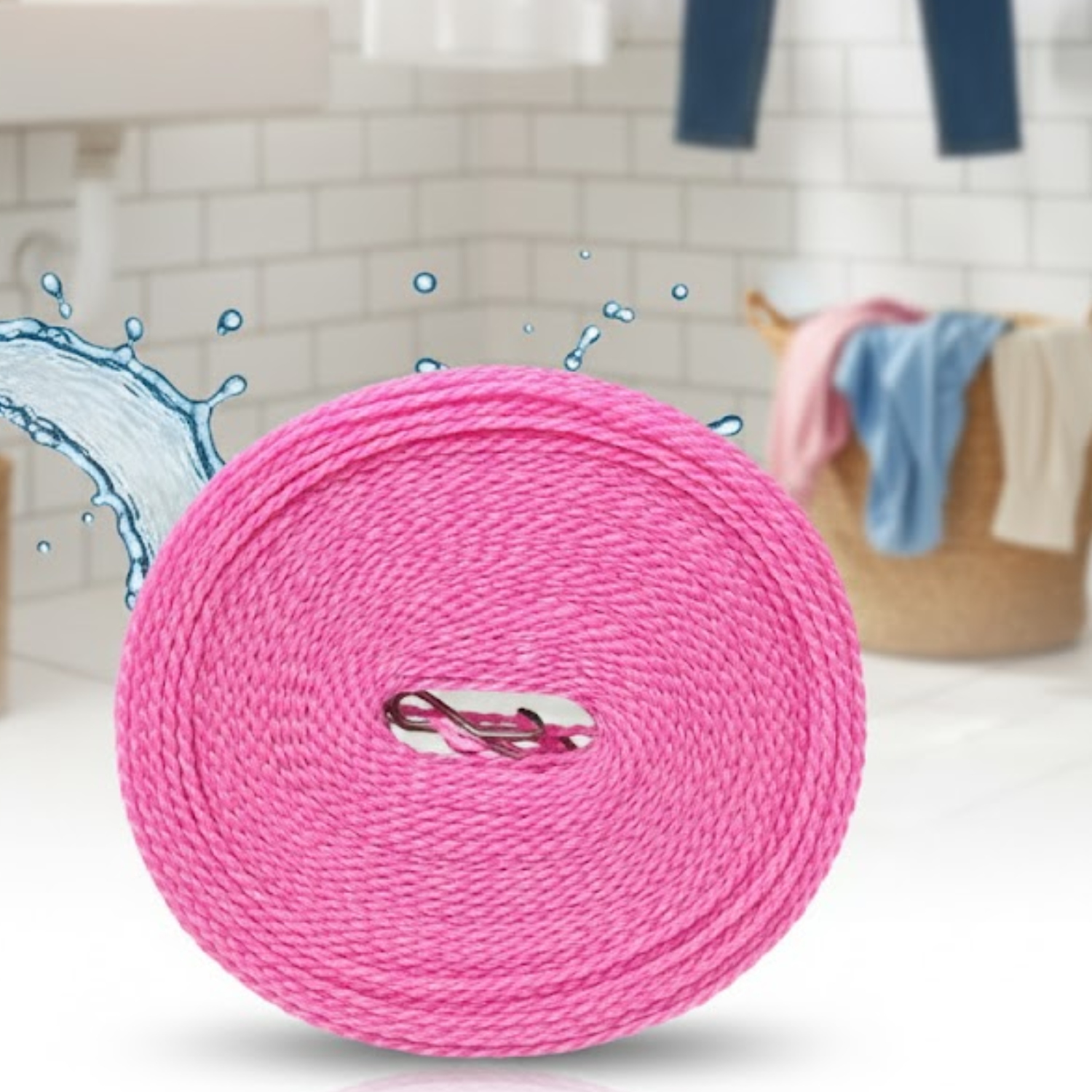 Cordel Antiviento para Tender Ropa – 10 Metros, Súper Resistente