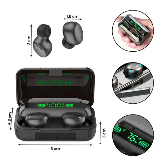 Audífono Bluetooth F9 TWS 5.1
