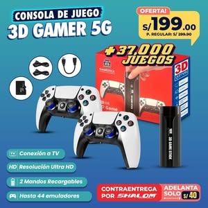 Consola Retro 3D Gamer 5G