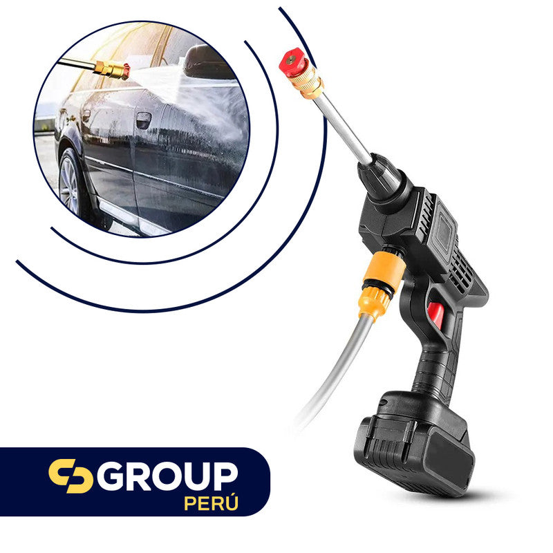 Kit de Limpieza para Auto – Hidrolavadora Portátil con Pistola de Agua a Presión