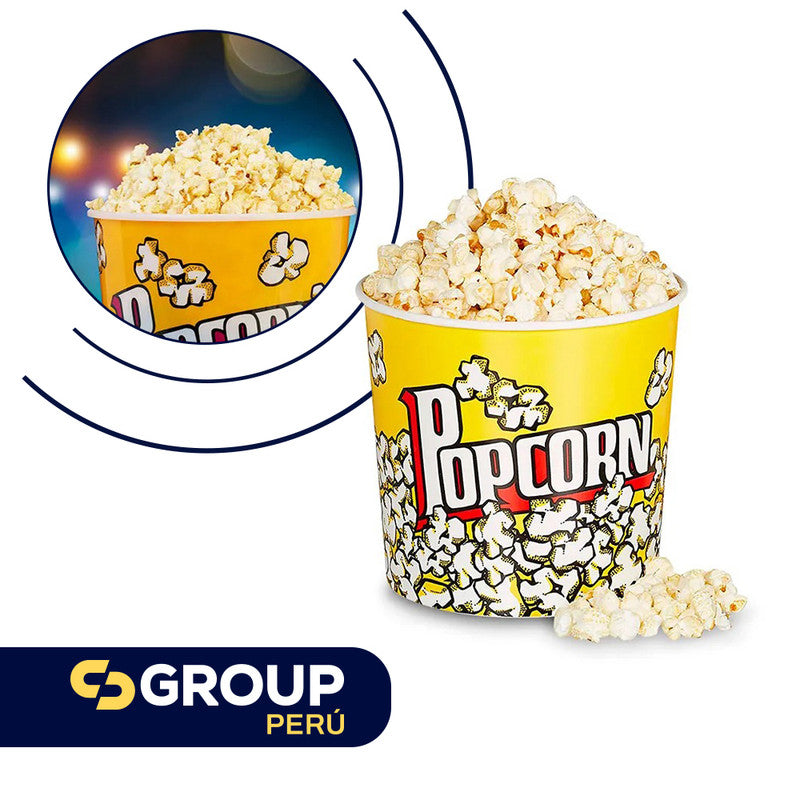 Bowl Canchita Individual – Diseño Divertido y Práctico