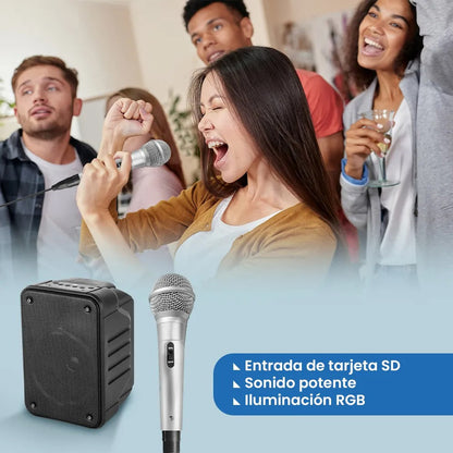 Parlante Inalámbrico Bluetooth Kbroad Ultra Con Micrófono