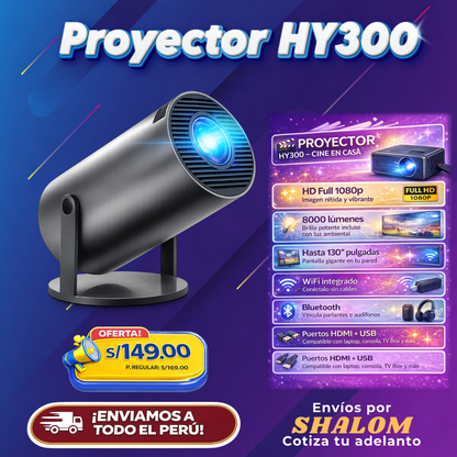 PROYECTOS HY300 PRO - CINE EN CASA 🎥✨