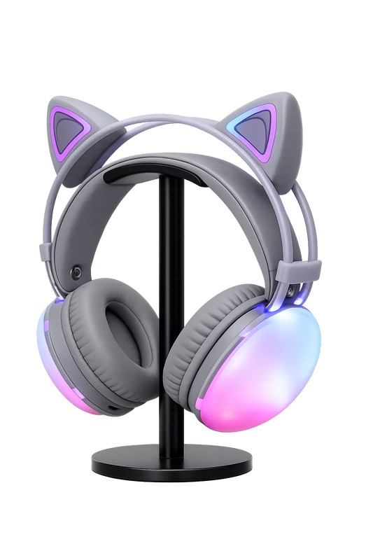 Audífonos Bluetooth Vincha Disco Pulse RGB 🎧✨