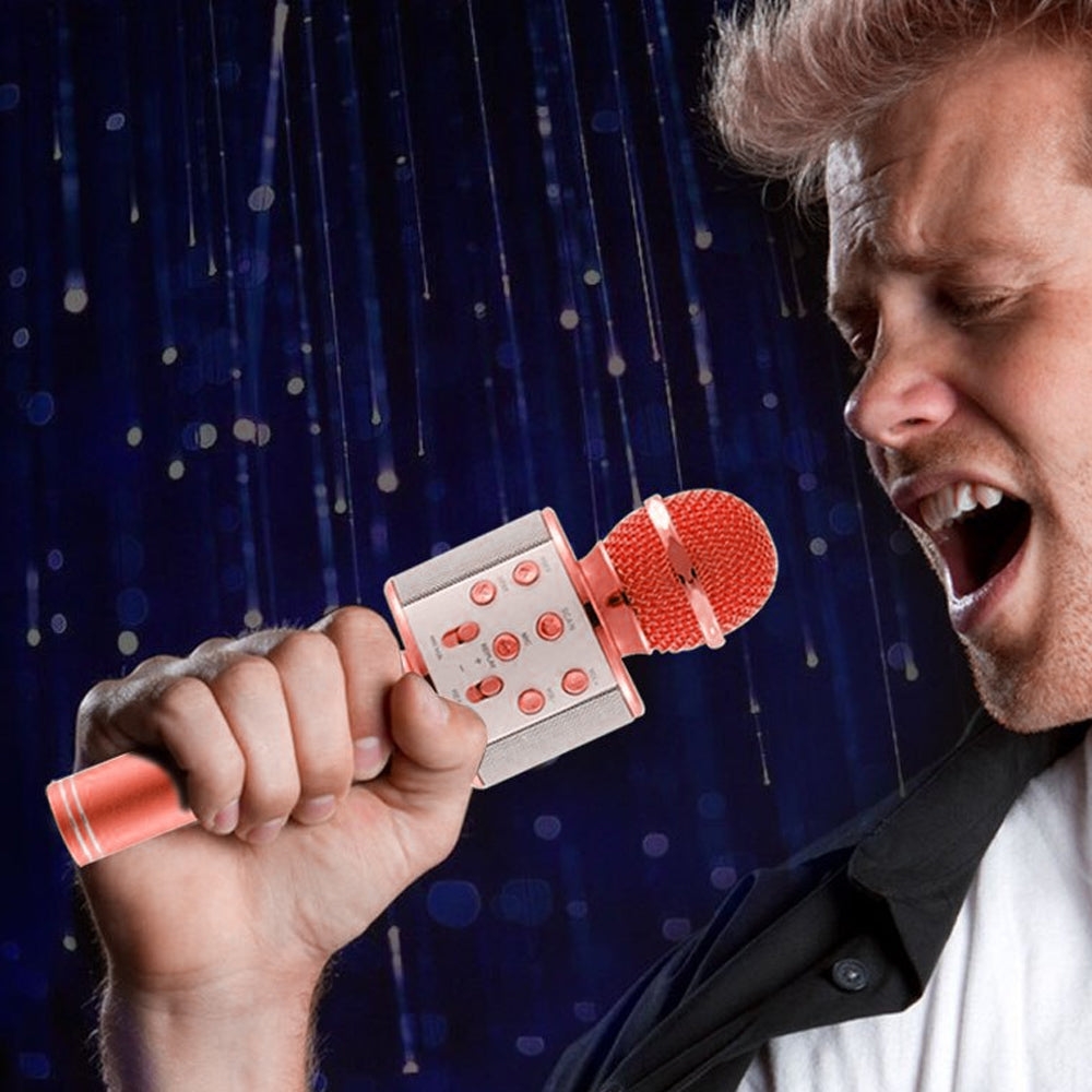Micrófono Karaoke Bluetooth – Portátil con Parlante