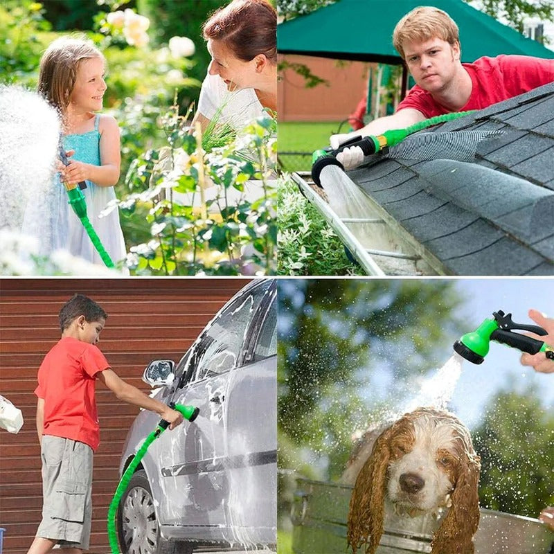 Manguera Expandible Magic Hose 15 Mts Verde