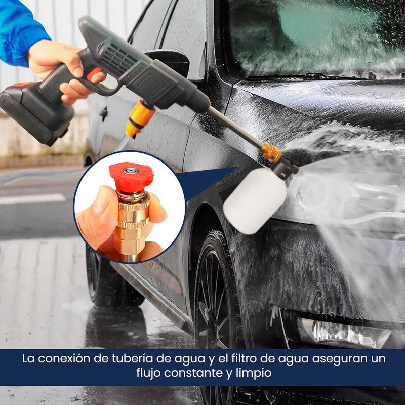 Kit de Limpieza para Auto 🚗💦 – Hidrolavadora Portátil con Pistola de Agua a Presión