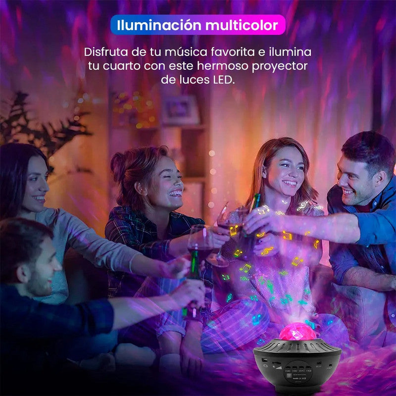 Proyector de Luces Galaxia Parlante