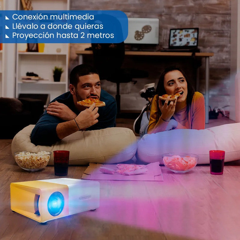 Proyector Portátil Multimedia Mini LED