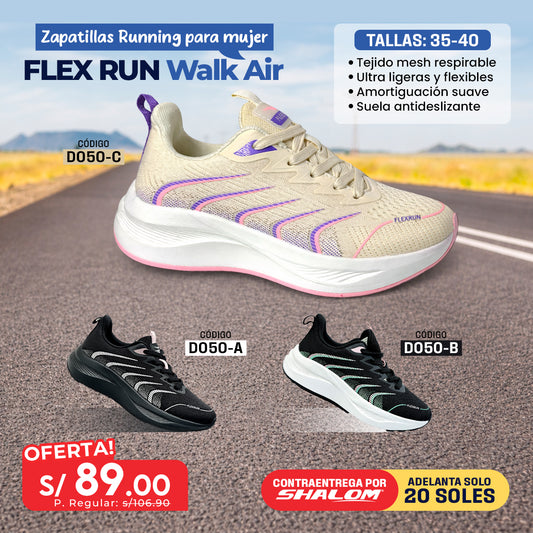 Zapatillas Running Para Mujer Flex Run Walk Air – DO50