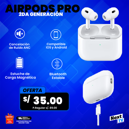 AIRPODS PRO 2DA GENERACIÓN