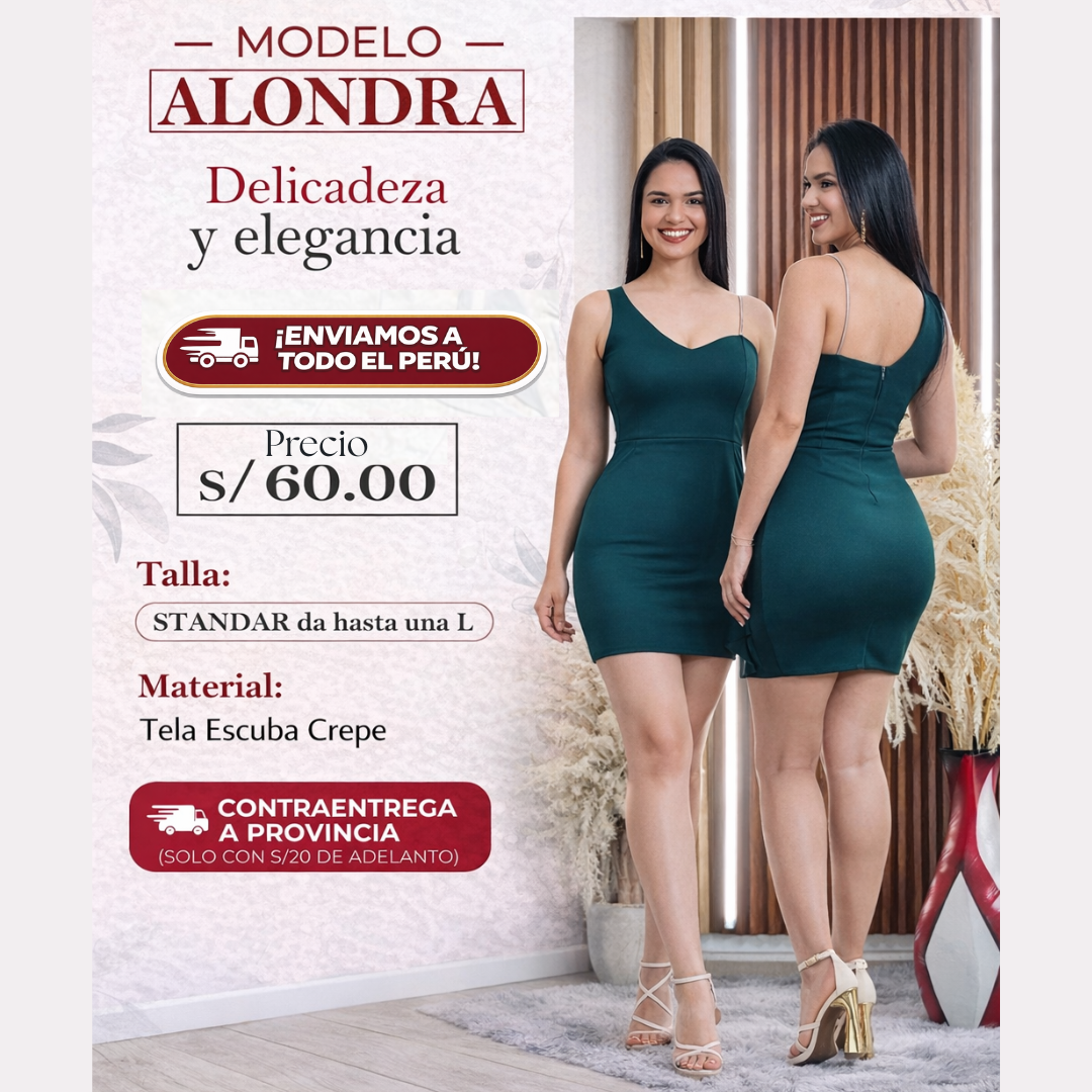 Vestido Modelo Alondra – Delicadeza y elegancia