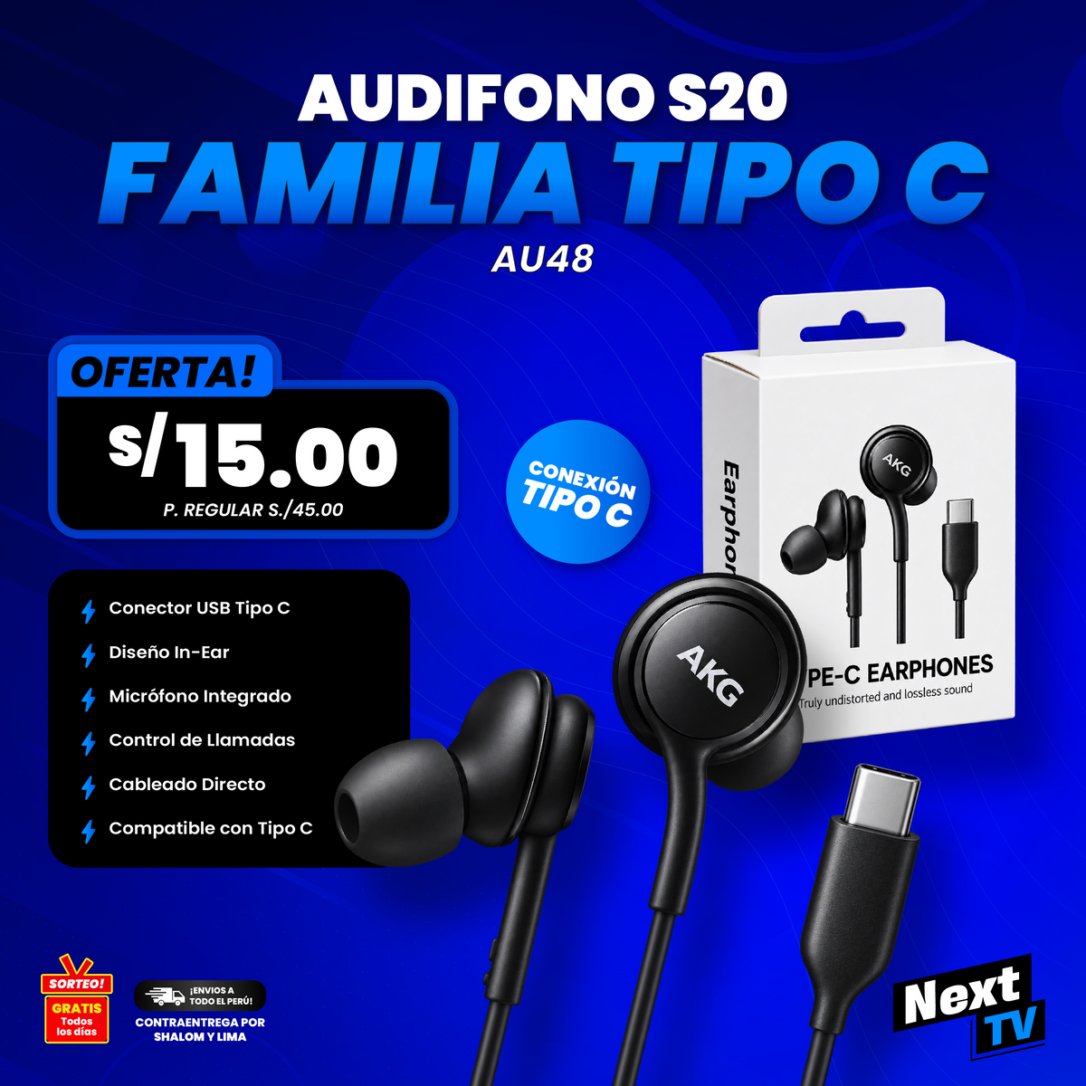AUDIFONO S20 FAMILIA TIPO C AU48