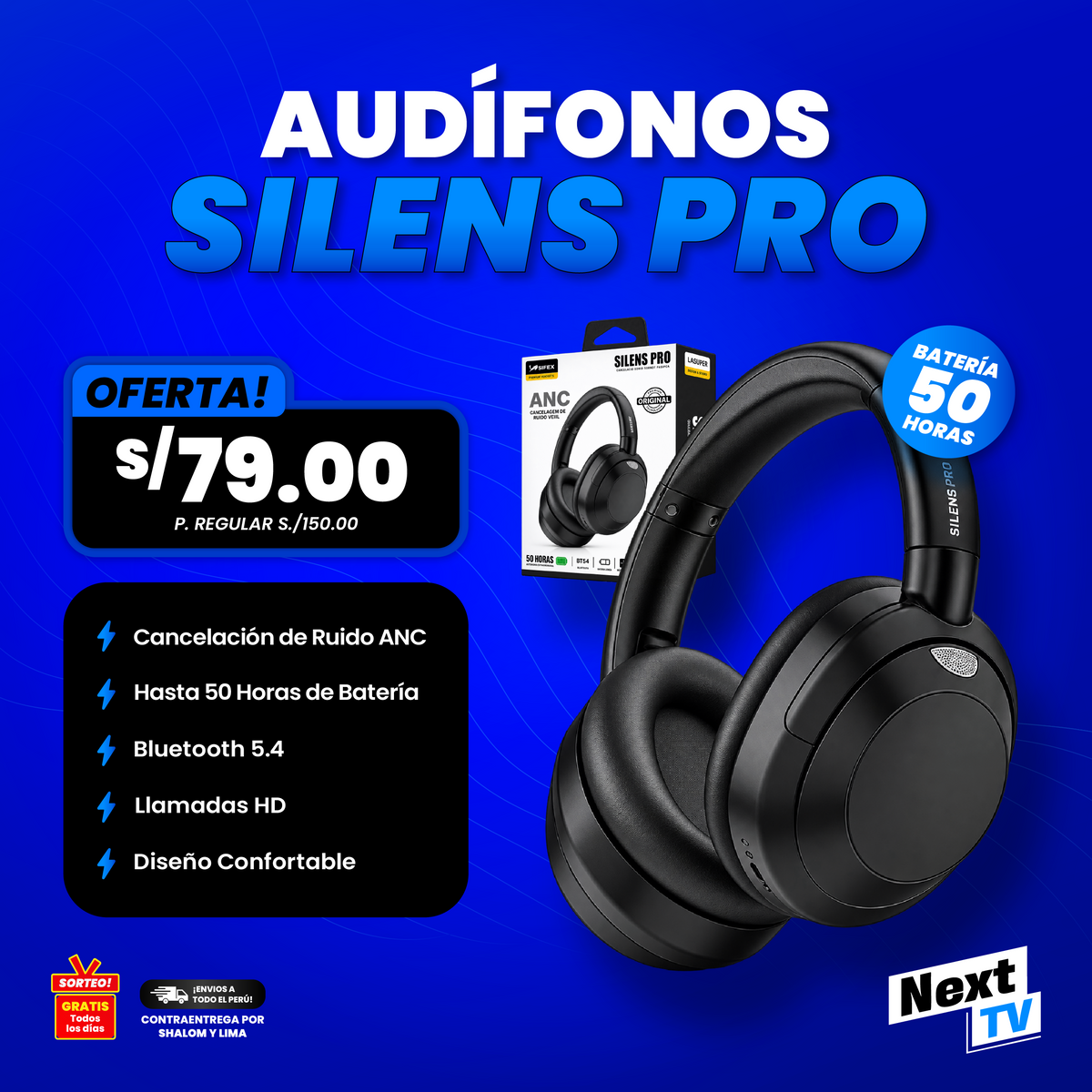 AUDÍFONOS SILENS PRO – SUPER