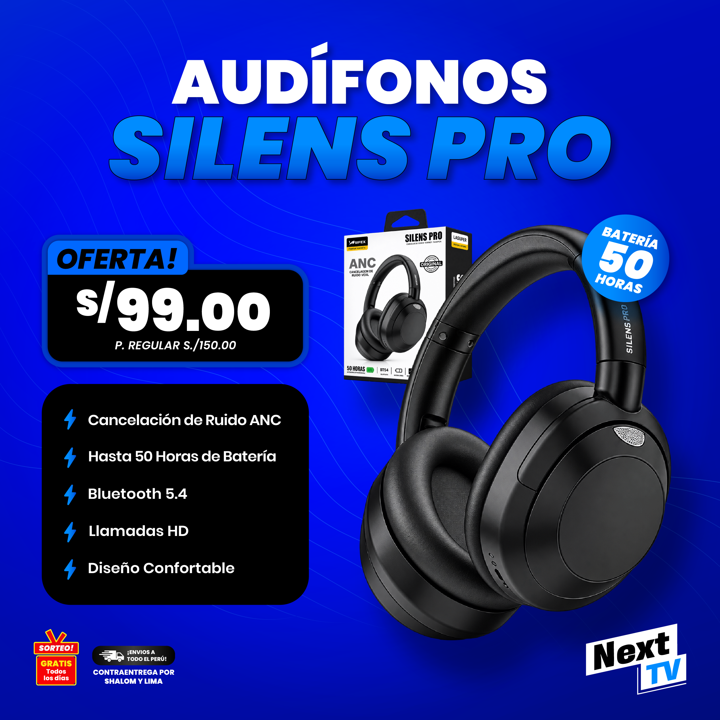 AUDÍFONOS SILENS PRO – SUPER