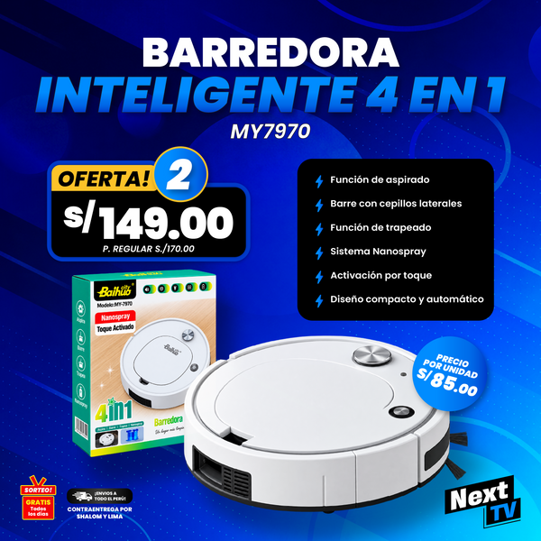 BARREDORA INTELIGENTE 4 EN 1 MY7970