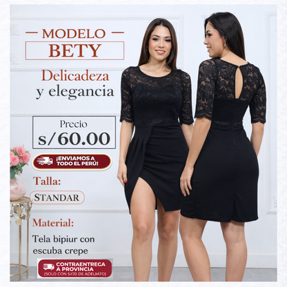 Vestido Modelo Bety – Delicadeza y elegancia