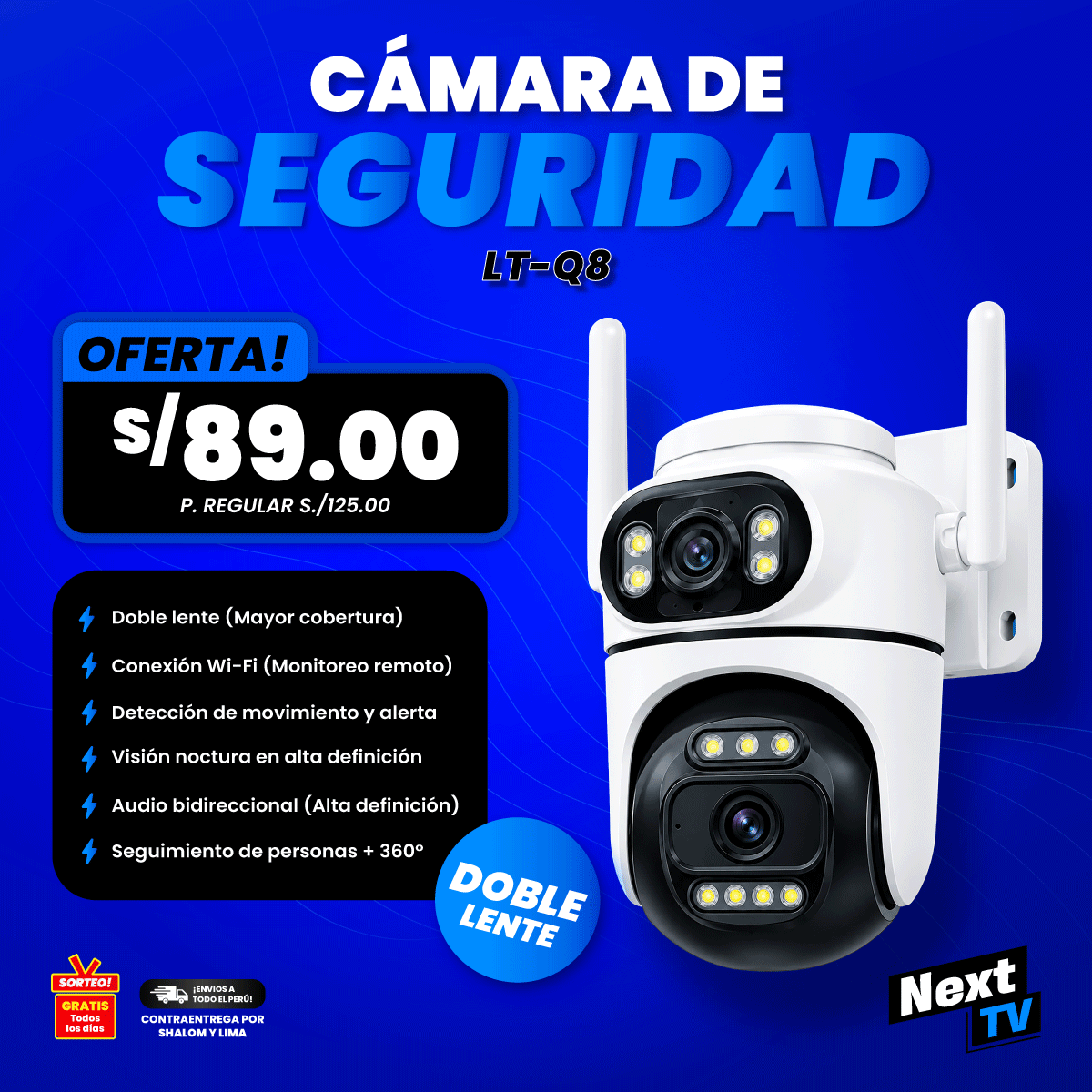 CÁMARA DE SEGURIDAD LT-Q8 - N2354