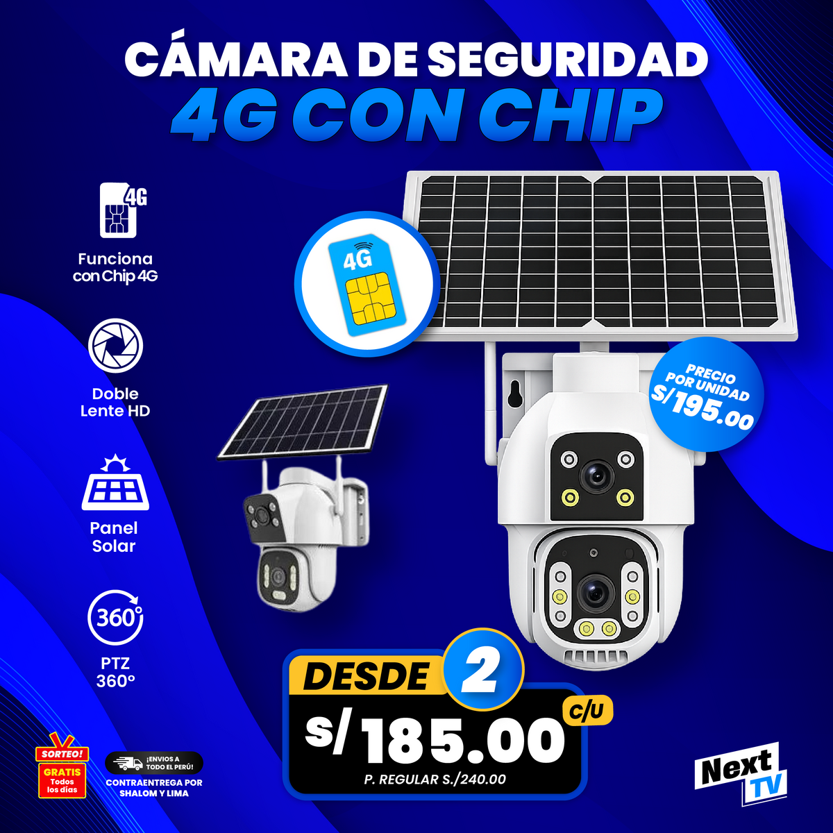 CÁMARA DE SEGURIDAD 4G