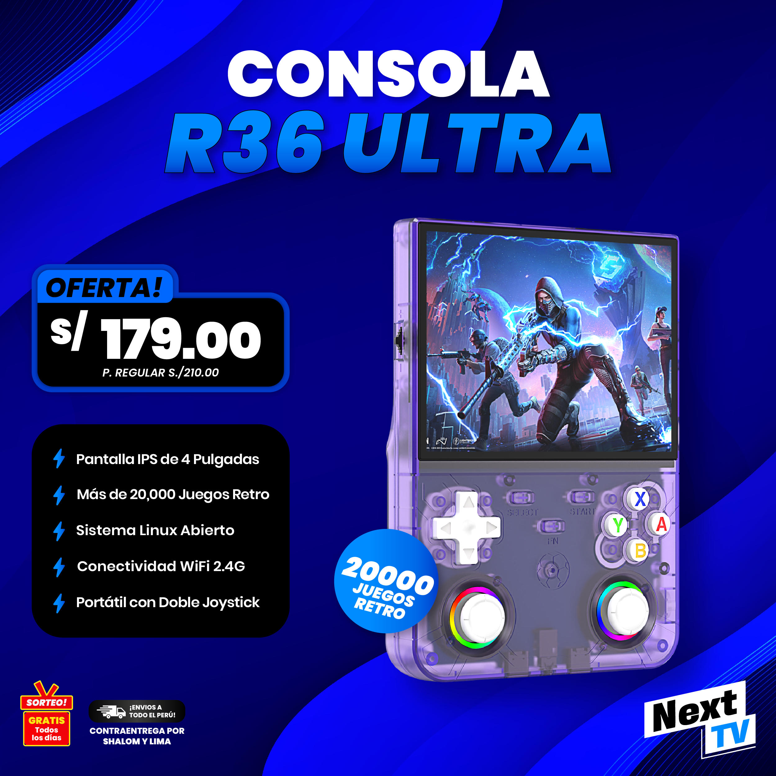 CONSOLA R36 ULTRA