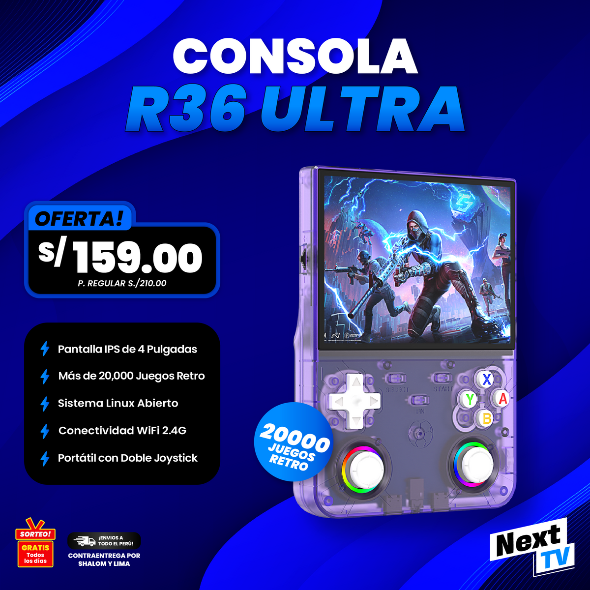 CONSOLA R36 ULTRA