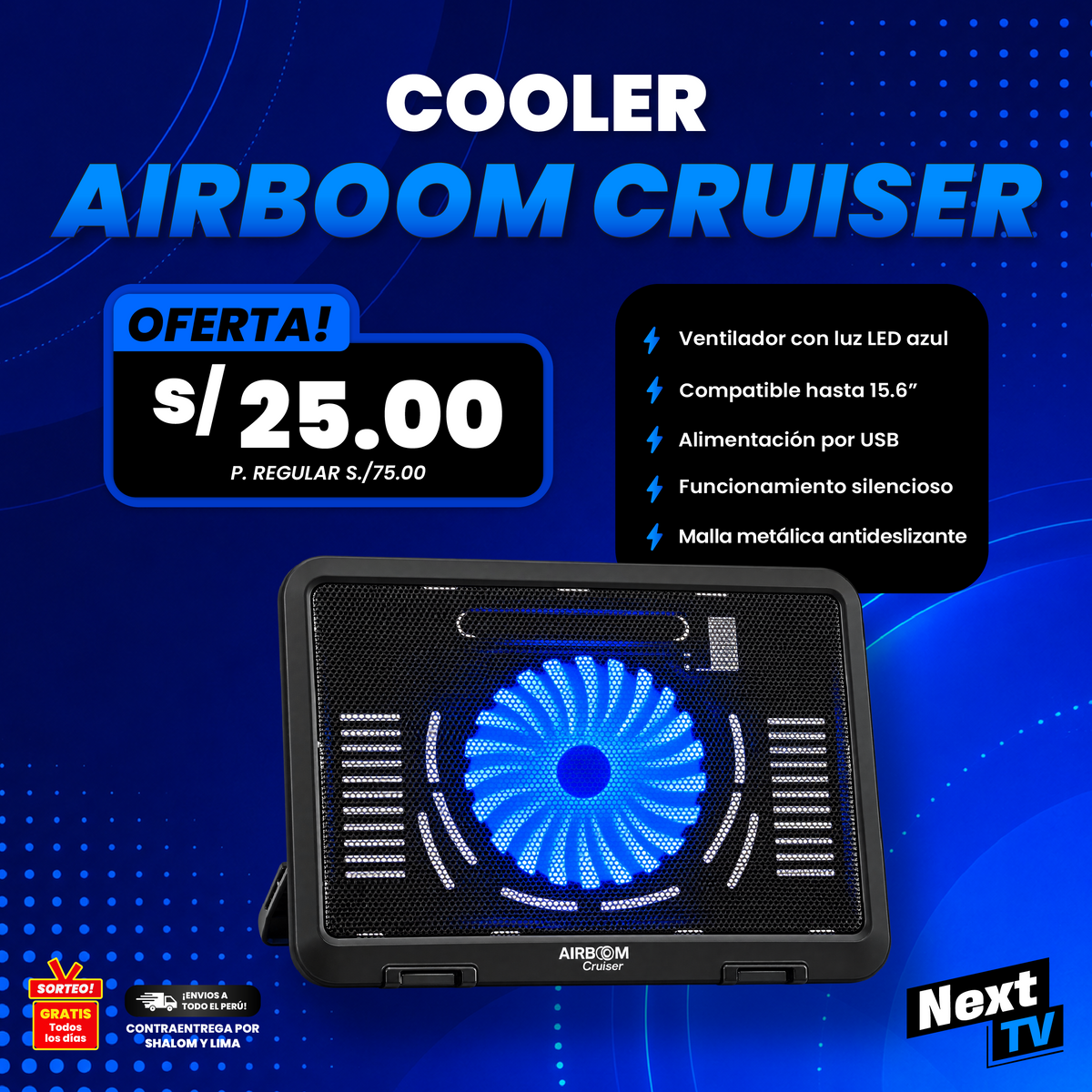 COOLER AIRBOOM CRUISER